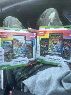 Pokemon Trading Cards 2x First Partner Illustration Collection Series 1 Box - Image 3