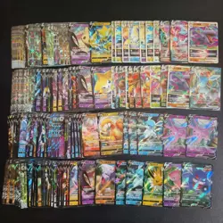 200 Lot Pokemon TCG Chinese Card RR RRR VMAX Gengar Mew Glaceon A12 FI38 - Image 1