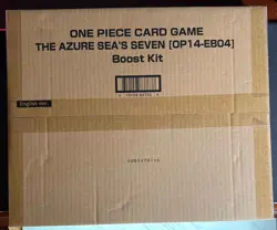 One Piece Card Game The Azure Sea's Seven Boost Kit OP14-EB04 English SEALED - Image 1