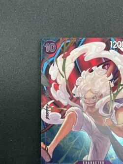 [NM] Monkey.D.Luffy ONE PIECE Card Japanese P-041 1st ANNIVERSARY Promo 13M22 - Image 4