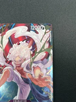 [NM] Monkey.D.Luffy ONE PIECE Card Japanese P-041 1st ANNIVERSARY Promo 13M22 - Image 5