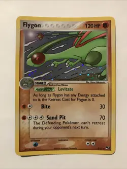 FLYGON 3/17 Holo pokemon card POP Series 4 - Image 1