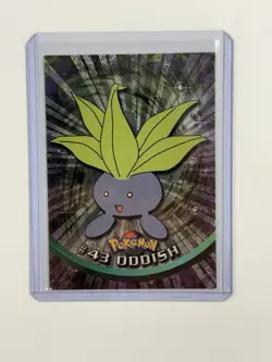 Oddish #43 Topps Black Label Holo Foil Pokemon Card - MP - Image 1