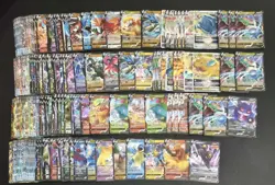 200 Lot Pokemon TCG Chinese Card RR RRR VMAX Gengar Charizard Umbreon A16 FI38 - Image 1
