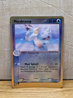 Marshtomp 36/97 EX Dragon Reverse Holo Pokemon Card TCG - Image 1