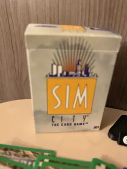(2) Sim City The Card Game 1994 Mayfair Games Starter Sets, Box & Rulebook OOP! - Image 4