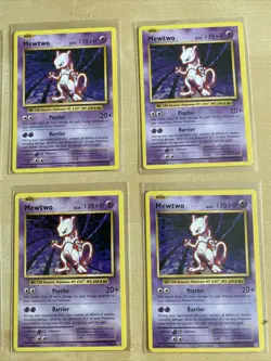 Pokemon Evolutions Mewtwo Base card Lot Of 6 - Image 2
