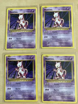 Pokemon Evolutions Mewtwo Base card Lot Of 6 - Image 3