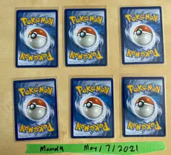 Pokemon Evolutions Mewtwo Base card Lot Of 6 - Image 4