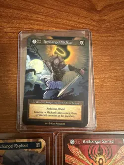 Sorcery Contested Realm Archangel Trio (Michael, Raphael, and Samael) 3 Cards - Image 3