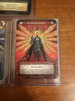 Sorcery Contested Realm Archangel Trio (Michael, Raphael, and Samael) 3 Cards - Image 4