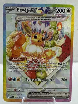 Eevee ex 174 Sv: Scarlet & Violet Promo Pokemon Card - NM - Image 1