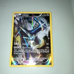 Pokemon Dialga XY77 XY 120 HP Promo Basic Full Art Holo Card - Image 1