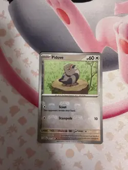 Pokemon TCG Pidove (Master Ball Pattern) Common SV: Black Bolt 071/086 NM Card - Image 1