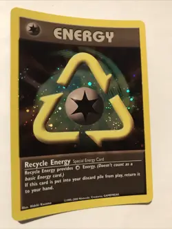 Recycle Energy - WOTC League Promo Pokemon - Holo Card - Image 2