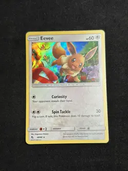 (LP) Eevee Holo 48/68 Hidden Fates Pokemon Card *See Photos - Image 4