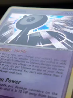 Unown L/28 – 2005 EX Unseen Forces Holo Rare Pokemon Cards TCG - Image 5