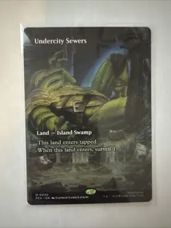 Undercity Sewers (Borderless) Teenage Mutant Ninja Turtles Source Material MTG - Image 1