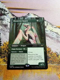 Bloomvine Regent (Borderless) 381 MTG NM - Tarkir: Dragonstorm - Image 2