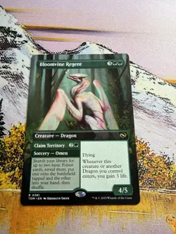Bloomvine Regent (Borderless) 381 MTG NM - Tarkir: Dragonstorm - Image 3
