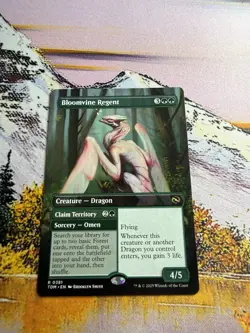 Bloomvine Regent (Borderless) 381 MTG NM - Tarkir: Dragonstorm - Image 4