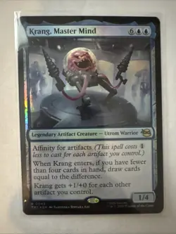 Krang, Master Mind (Foil) Teenage Mutant Ninja Turtles MTG TMNT - Image 1