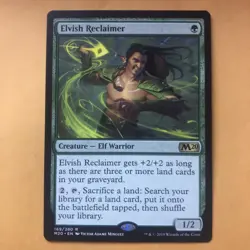 1 x Elvish Reclaimer - Core Set 2020 - NM-Mint - MTG - Image 1
