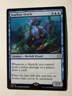 Seafloor Oracle 0170 Near Mint LCC Commander: The Lost Caverns of Ixalan MTG Mag - Image 1