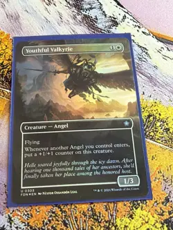 Youthful Valkyrie (Foil) #303 Foundations - Image 3