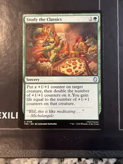 Study the Classics-0128- Teenage Mutant Ninja Turtles-MTG-NM/M - Image 1