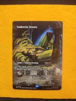 Undercity Sewers (Borderless) Teenage Mutant Ninja Turtles Source Material... - Image 1