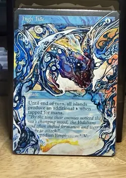 High tide MtG Rockyalters Alteration - Image 1