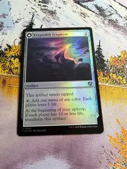 Cryptolith Fragment Mtg Foil Innistrad Remastered - Image 1
