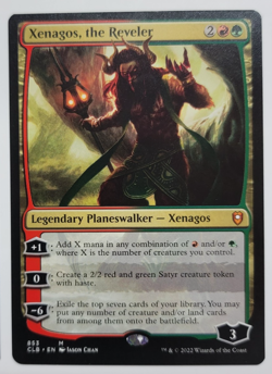 Xenagos, the Reveler Commander Legends: Battle for Baldur's Gate MTG NM - Image 1