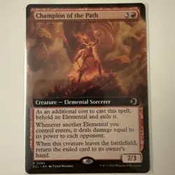 Champion of the Path (Extended Art) Lorwyn Eclipsed Regular - Image 1