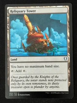 1x MTG Reliquary Tower - Commander Anthology Volume II (CM2) #262 - Magic - Image 1