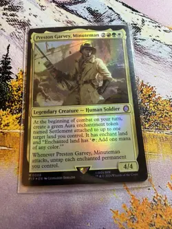 Preston Garvey, Minuteman Foil Fallout MTG - Image 3