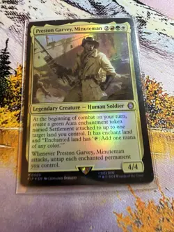 Preston Garvey, Minuteman Foil Fallout MTG - Image 4