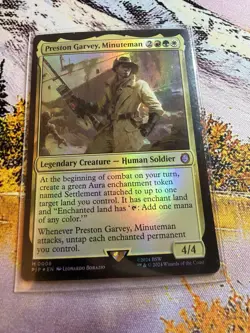Preston Garvey, Minuteman Foil Fallout MTG - Image 5