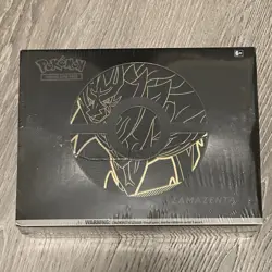 Pokemon TCG Sword & Shield Zamazenta ETB Elite Trainer Box Plus Factory Sealed - Image 1