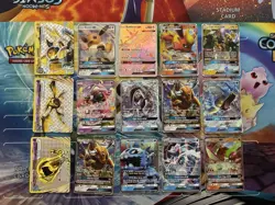 Pokemon Card Lot Full Art Alt Art Fire Eevee Flareon Gyarados - Image 1