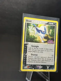Pokemon Absol EX Holon Phantoms Rare Reverse Holo #18/110 2006 Card Stamped - Image 3