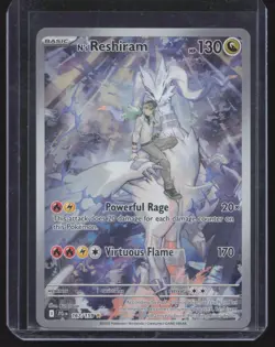 Pokemon TCG N's Reshiram 167/159 Journey Together Holo IR - Image 1