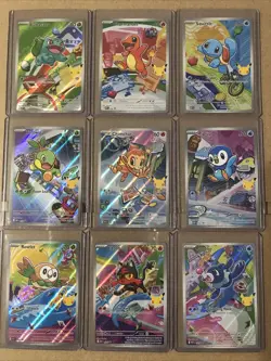 2026 POKEMON TCG 30TH ANNIVERSARY FIRST PARTNER BLACK STAR PROMO Complete Set - Image 1