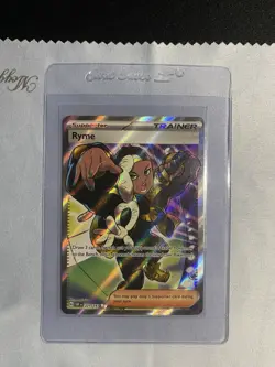 Ryme 221/197 Obsidian Flames Full Art Trainer Ultra Rare Pokemon TCG Card NM - Image 3