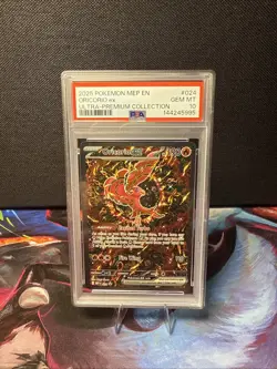 2025 POKEMON MEGA CHARIZARD X EX UPC PROMO #024 ORICORIO EX PSA 10 - Image 1