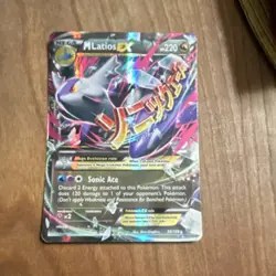 Pokemon M Latios EX 59/108 Roaring Skies Ultra Rare Holo 220 HP Mega Card - Image 1