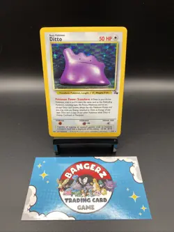 Ditto - 3/62 - Pokemon Fossil Unlimited Holo Rare Card WOTC - Image 1