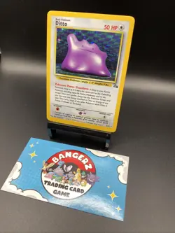 Ditto - 3/62 - Pokemon Fossil Unlimited Holo Rare Card WOTC - Image 2