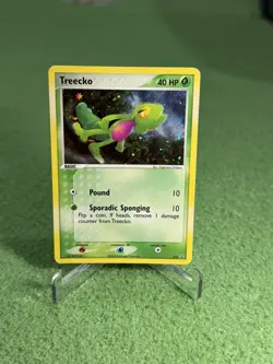 Pokemon Treecko #016 Holo Black Star Promo Card Near Mint Condition - Image 1